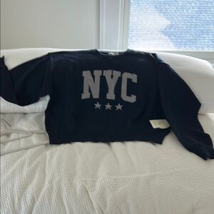 Black NYC Graphic Sweatshirt